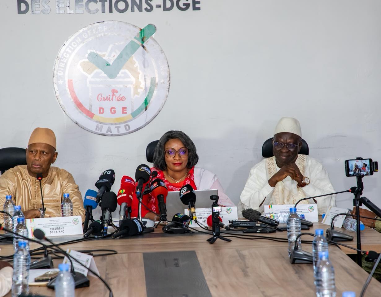 Présidentielle du 28 décembre 2025 : la DGE fait le point sur l’état d’avancement du processus électoral